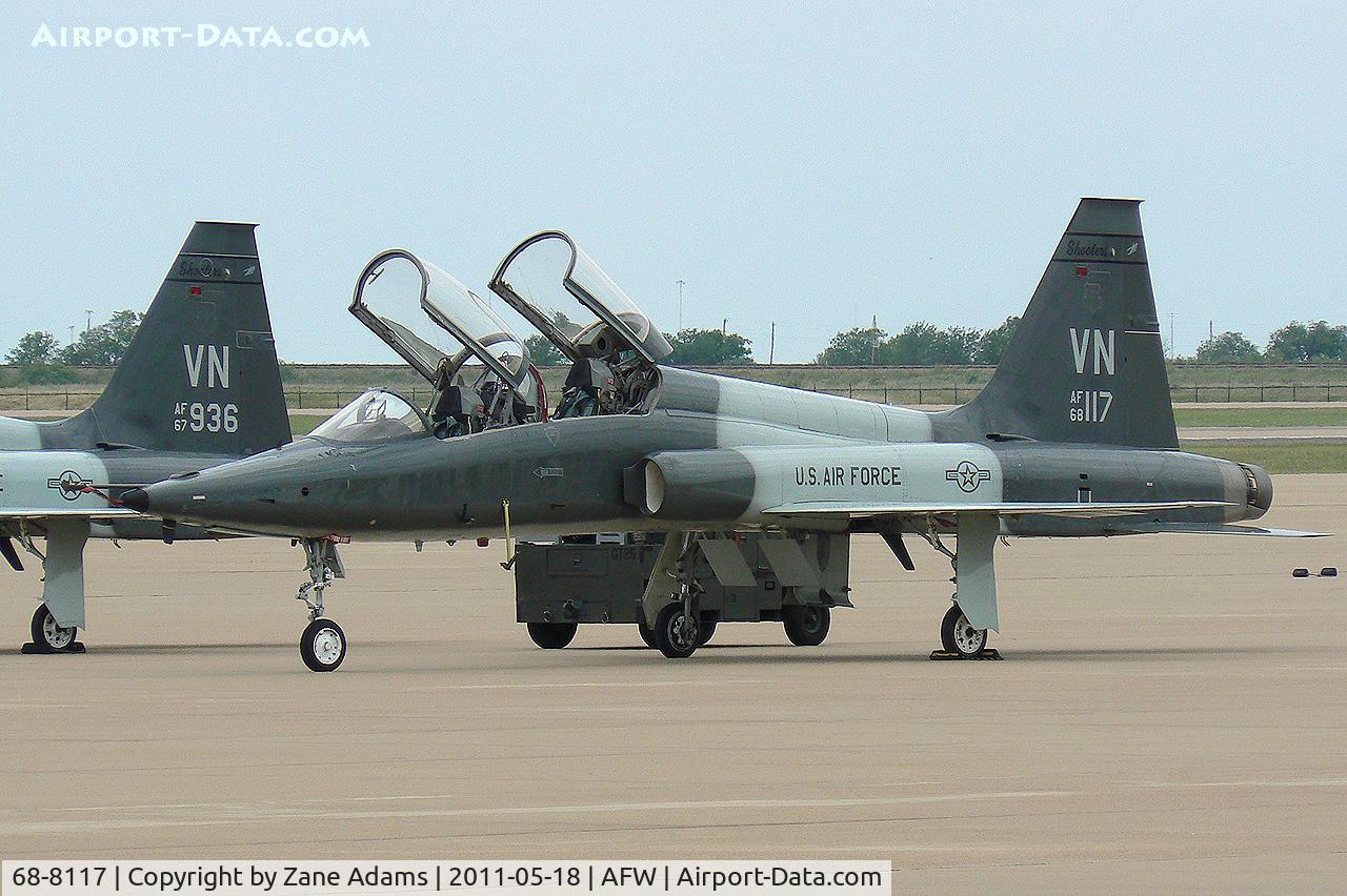 68-8117, 1968 Northrop T-38A Talon C/N T.6122, At Alliance Airport - Fort Worth, TX