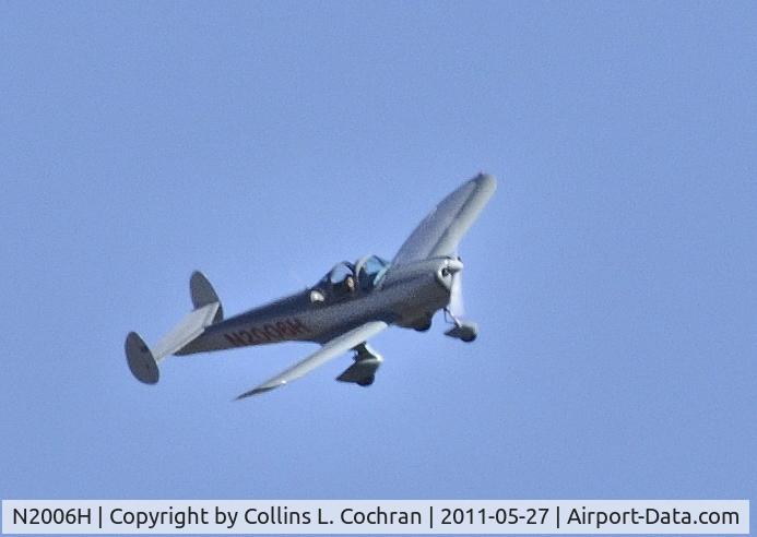N2006H, 1946 Erco 415C Ercoupe C/N 2629, Over Oracle, Arizona USA