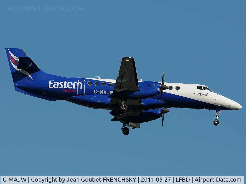 G-MAJW, 1993 British Aerospace Jetstream 41 C/N 41015, landing 23