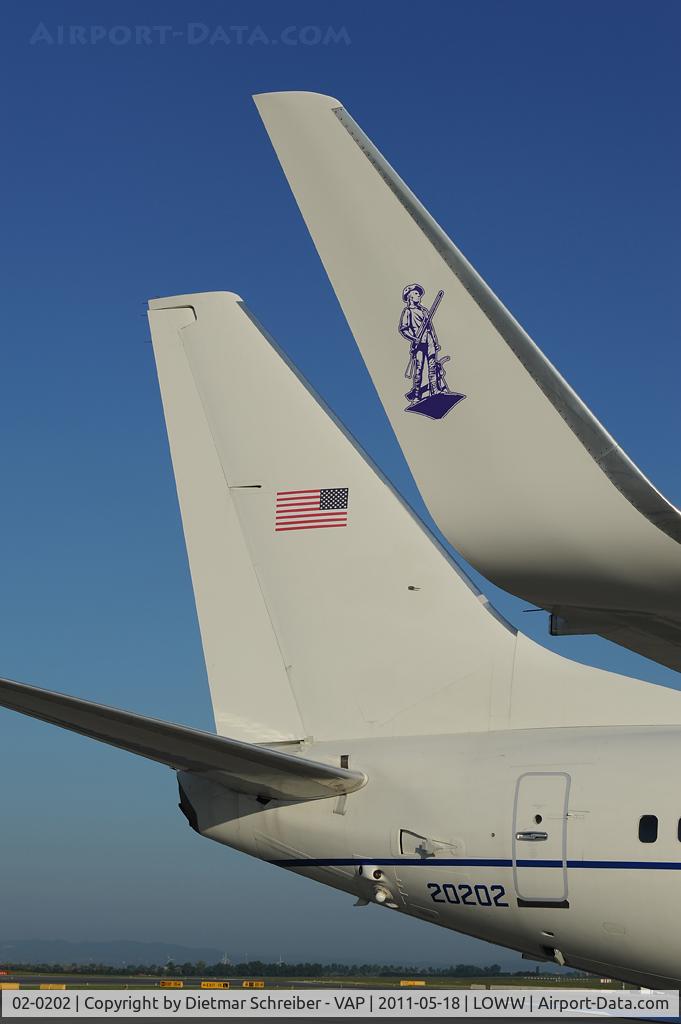 02-0202, 2002 Boeing C-40C Clipper (737-7BC BBJ) C/N 30753, USAF Boeing 737-700