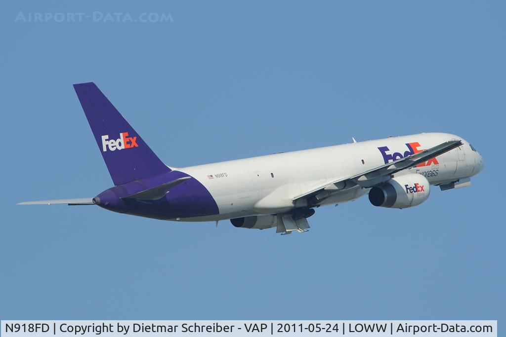 N918FD, 1989 Boeing 757-23A C/N 24290, Fedex Boeing 757-200