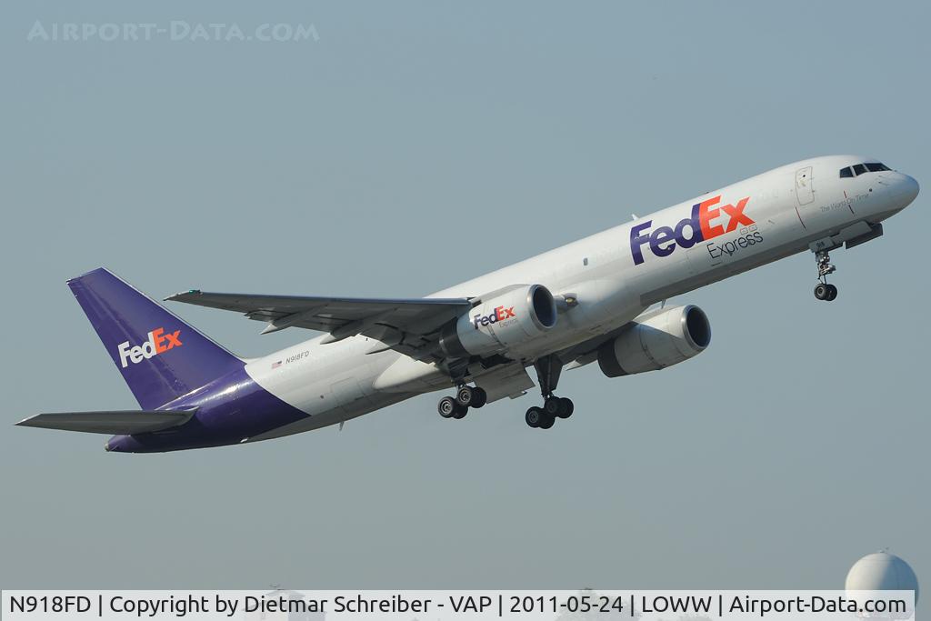 N918FD, 1989 Boeing 757-23A C/N 24290, Fedex Boeing 757-200