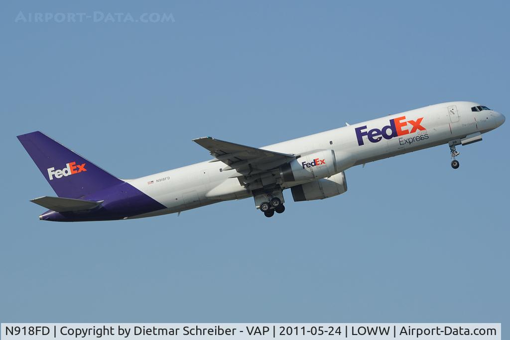 N918FD, 1989 Boeing 757-23A C/N 24290, Fedex Boeing 757-200