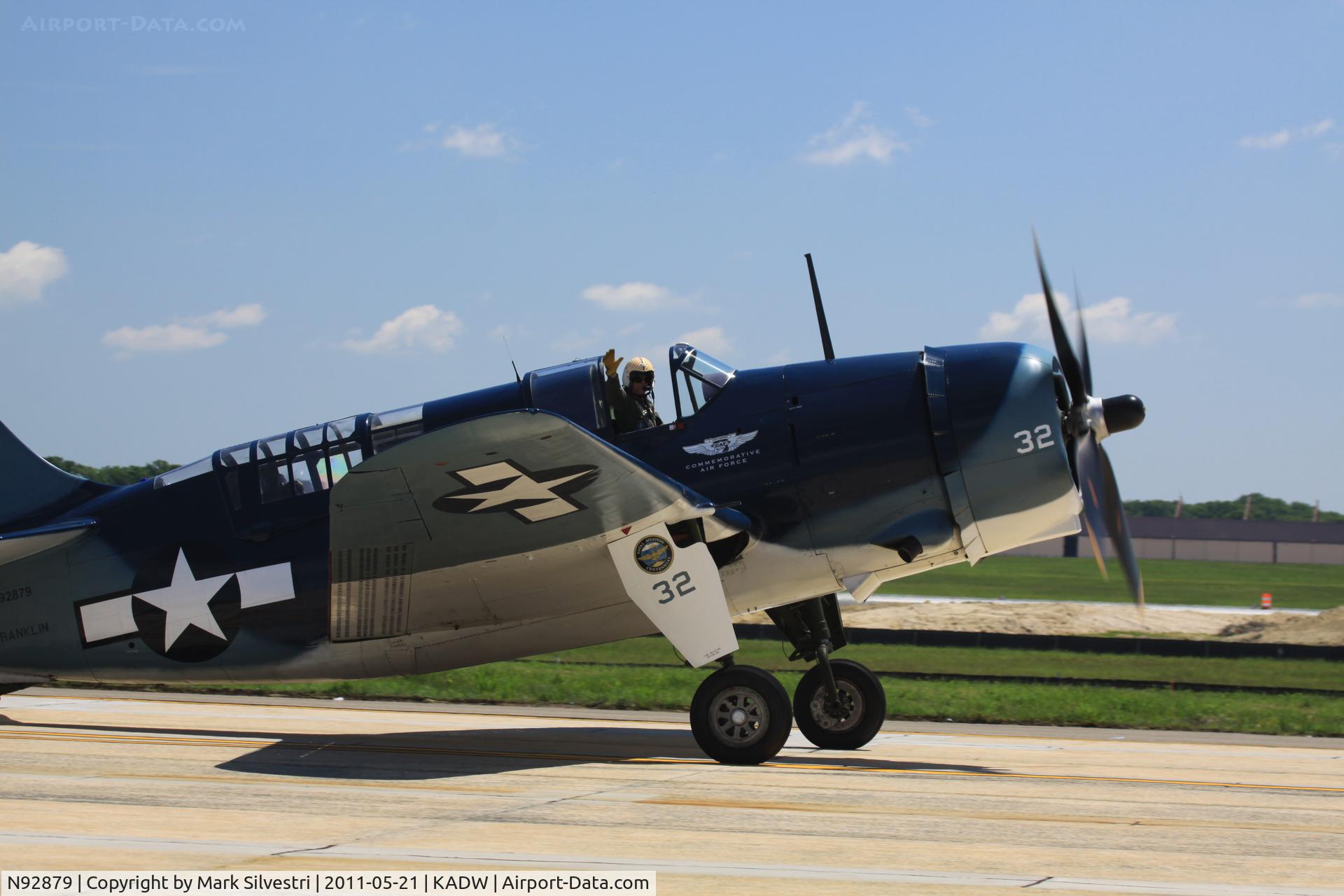 N92879, 1944 Curtiss SB2C-5 Helldiver C/N 83725, 2011 Joint Base Andrews Airshow