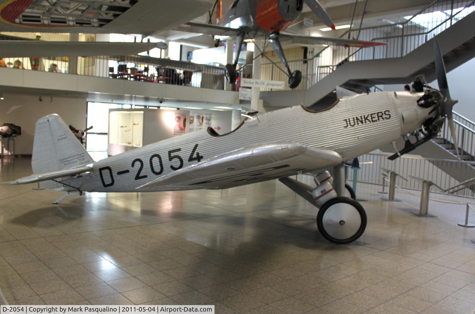 D-2054, 1931 Junkers A-50 Junior C/N 3575, Junkers A-50 Junior