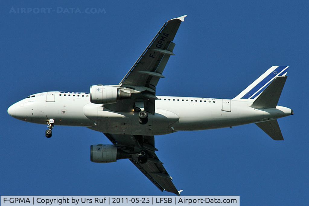 F-GPMA, 1998 Airbus A319-113 C/N 598, The old ladie is still flying into Basel