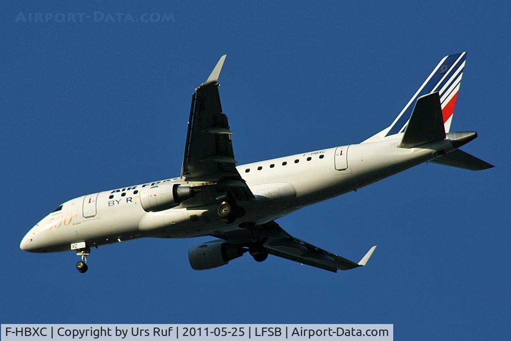 F-HBXC, 2008 Embraer 170ST (ERJ-170-100ST) C/N 17000263, daily flight from Paris Orly