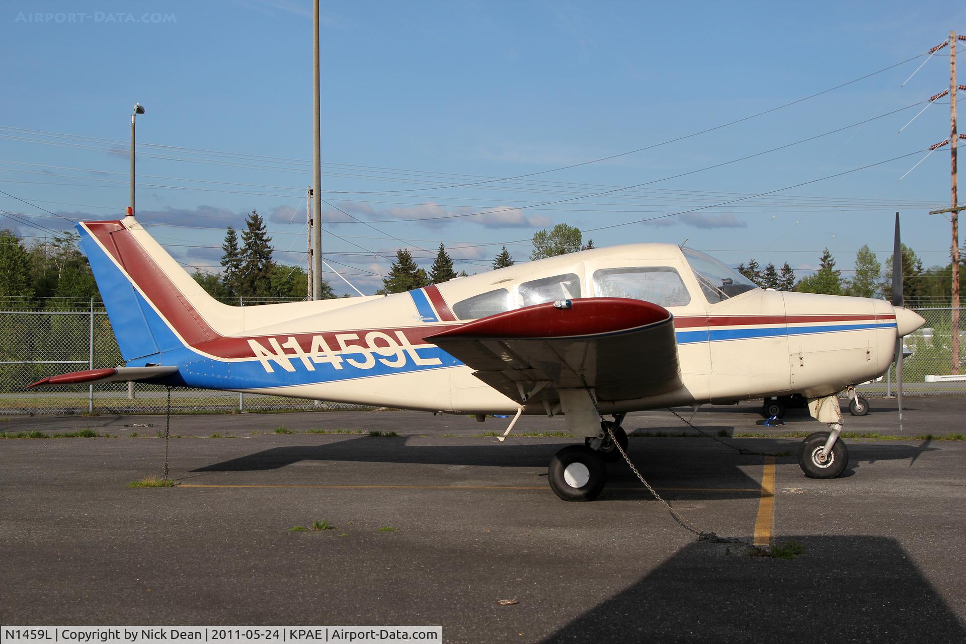 N1459L, 1965 Beech A23 Musketeer II C/N M-854, KPAE/PAE