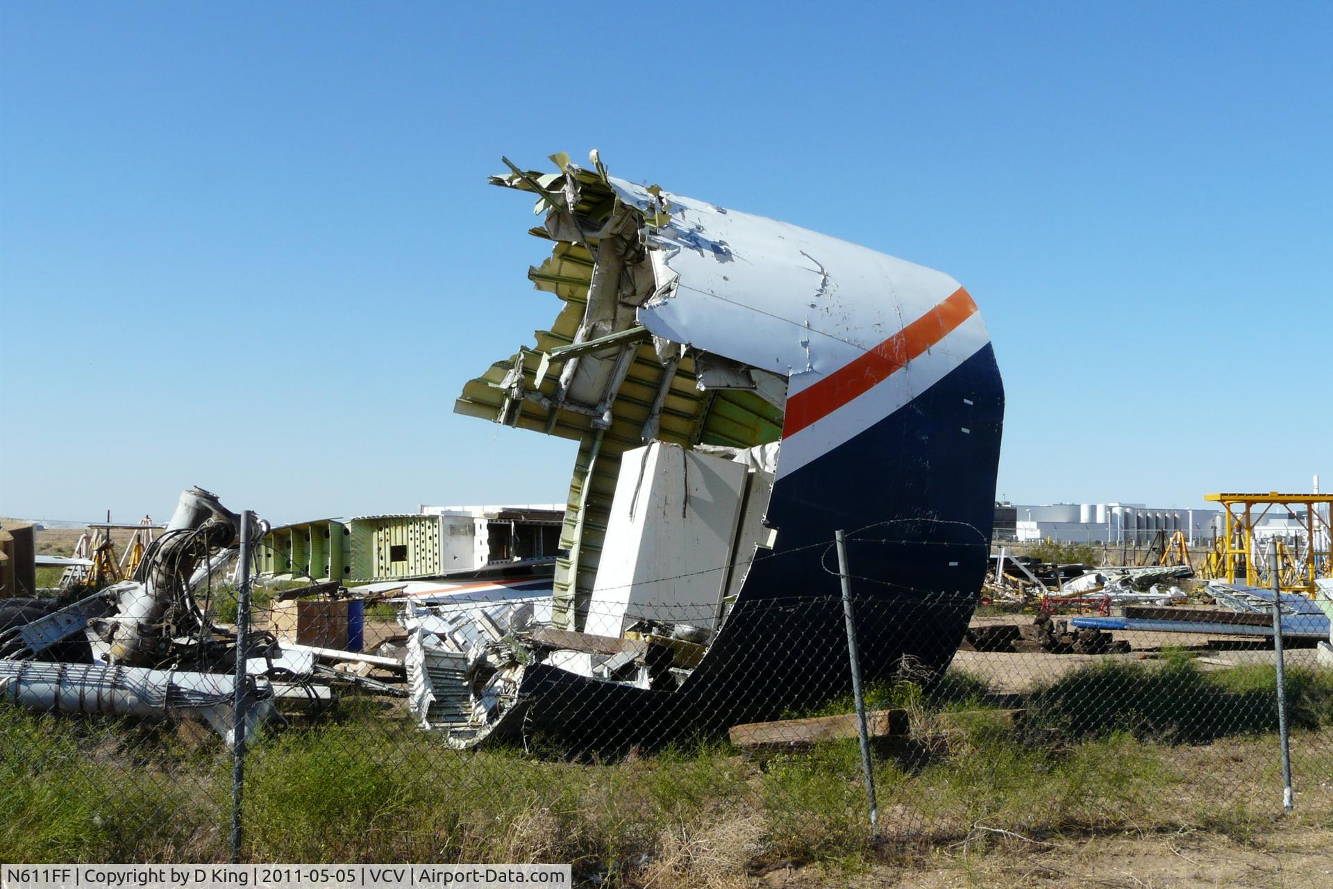 N611FF, 1972 Boeing 747-282B C/N 20502, Even less left in 2011