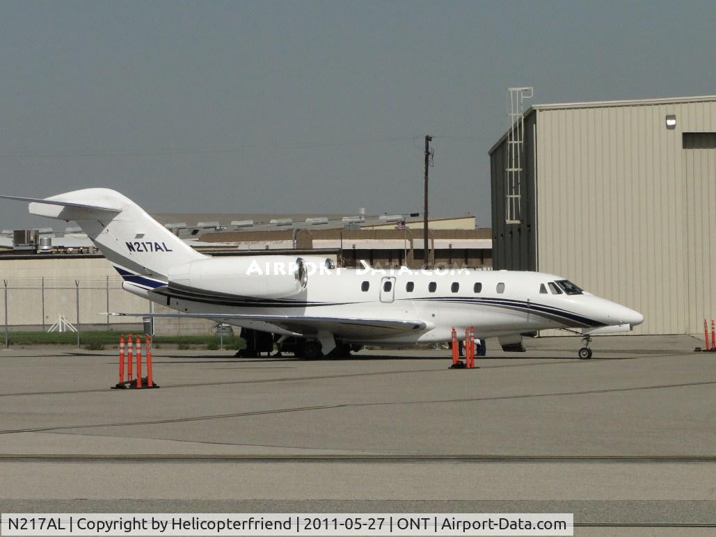 N217AL, 2003 Cessna 750 Citation X Citation X C/N 750-0217, Warming up and pre-flighting