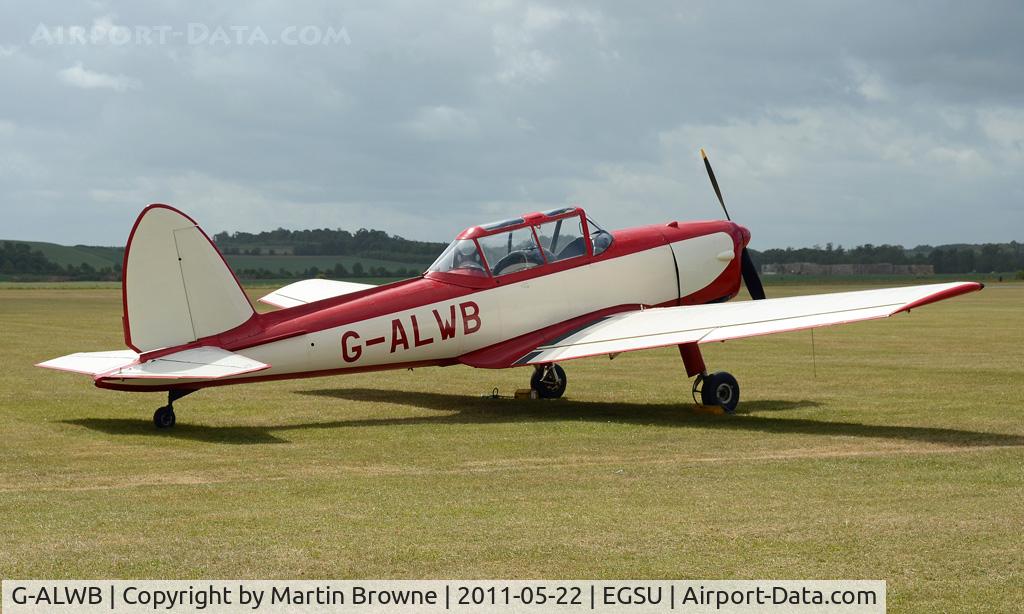 G-ALWB, 1950 De Havilland DHC-1 Chipmunk 22A C/N C1/0100, SHOT AT DUXFORD SPRING SHOW
