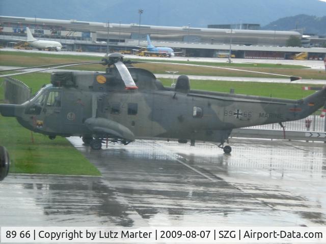 89 66, Westland Sea King Mk.41 C/N WA770, 89+66 at visit in Hangar 7 (Red Bull)