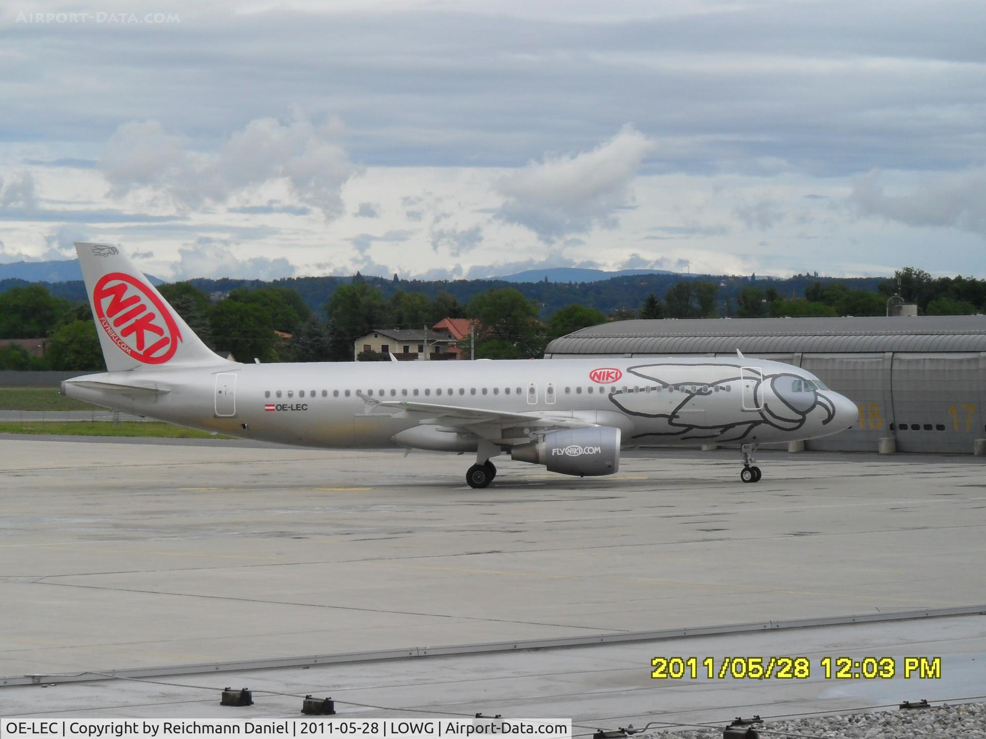 OE-LEC, 2010 Airbus A320-214 C/N 4316, Just landed from Antalya