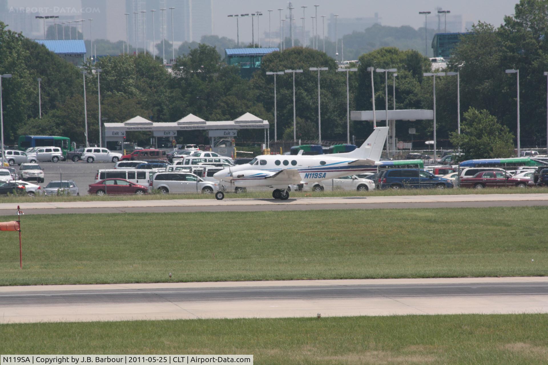 N119SA, 1989 Beech C90A King Air C/N LJ-1196, N/A