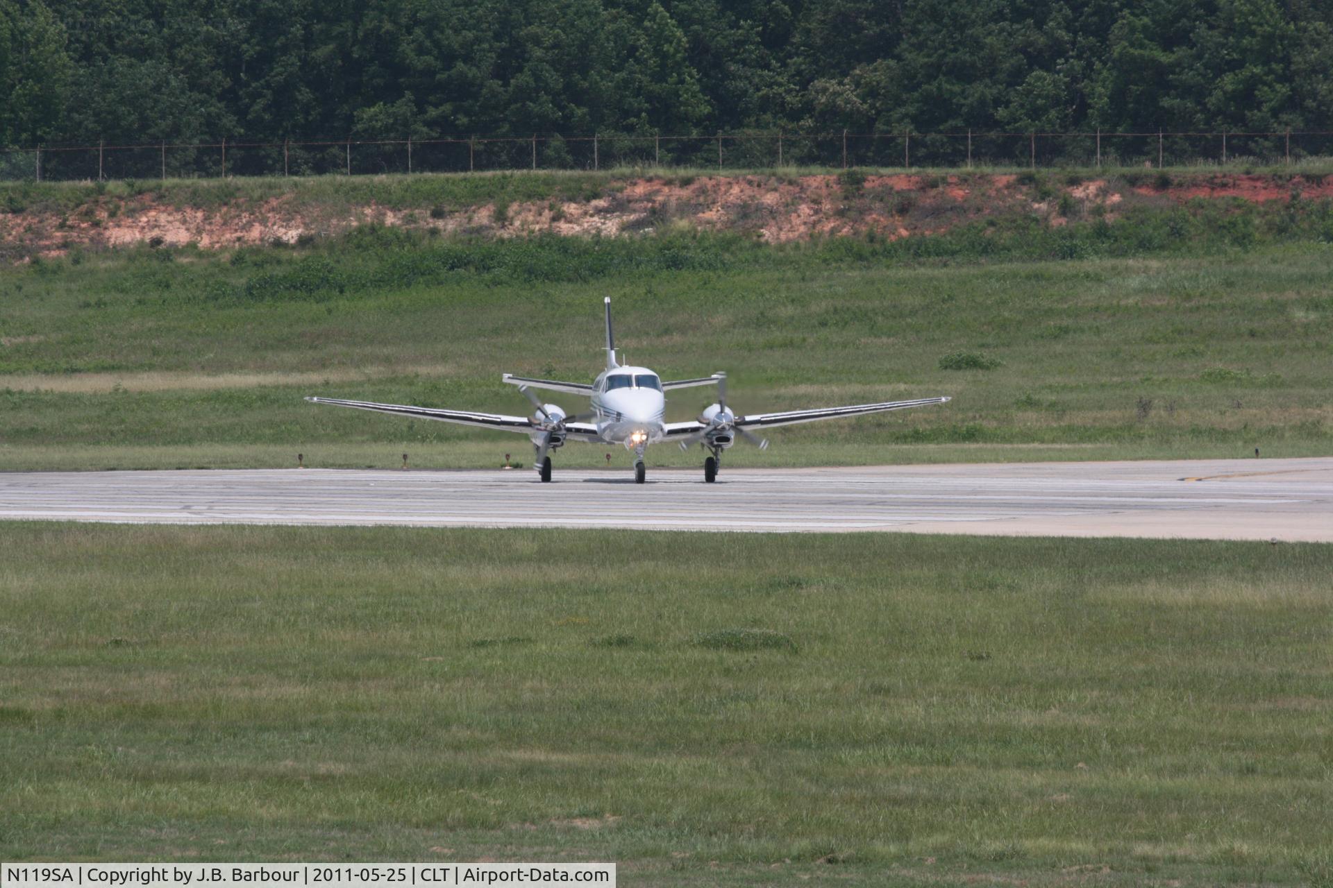 N119SA, 1989 Beech C90A King Air C/N LJ-1196, Nothing
