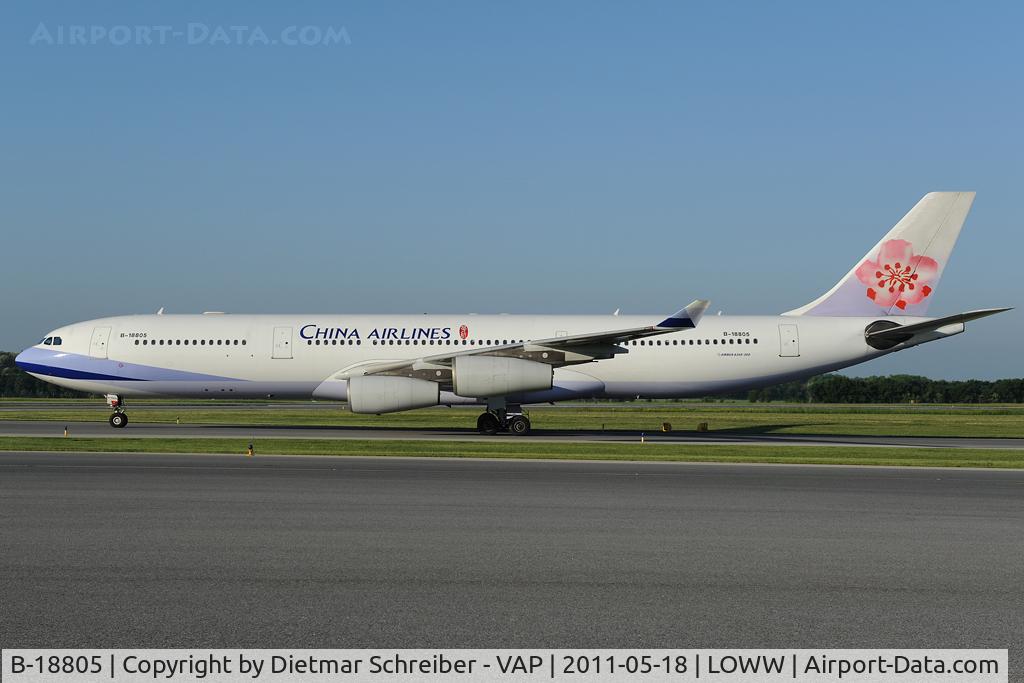 B-18805, 2001 Airbus A340-313X C/N 415, China Airlines Airbus 340-300
