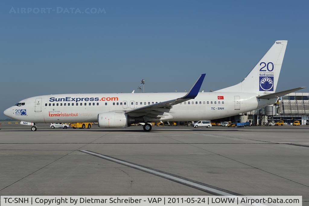 TC-SNH, 2005 Boeing 737-8FH C/N 30826, Sunexpress Boeing 737-800