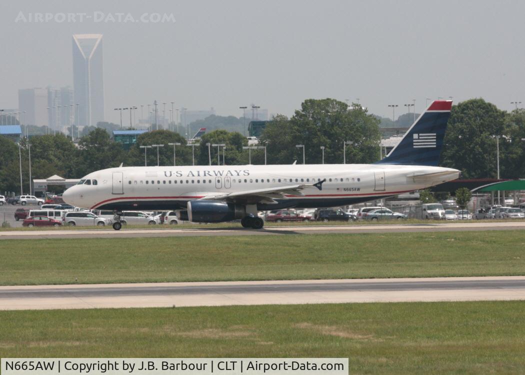 N665AW, 2001 Airbus A320-232 C/N 1644, Nothing