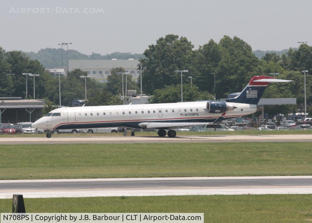 N708PS, 2004 Bombardier CRJ-701 (CL-600-2C10) Regional Jet C/N 10160, Nothing