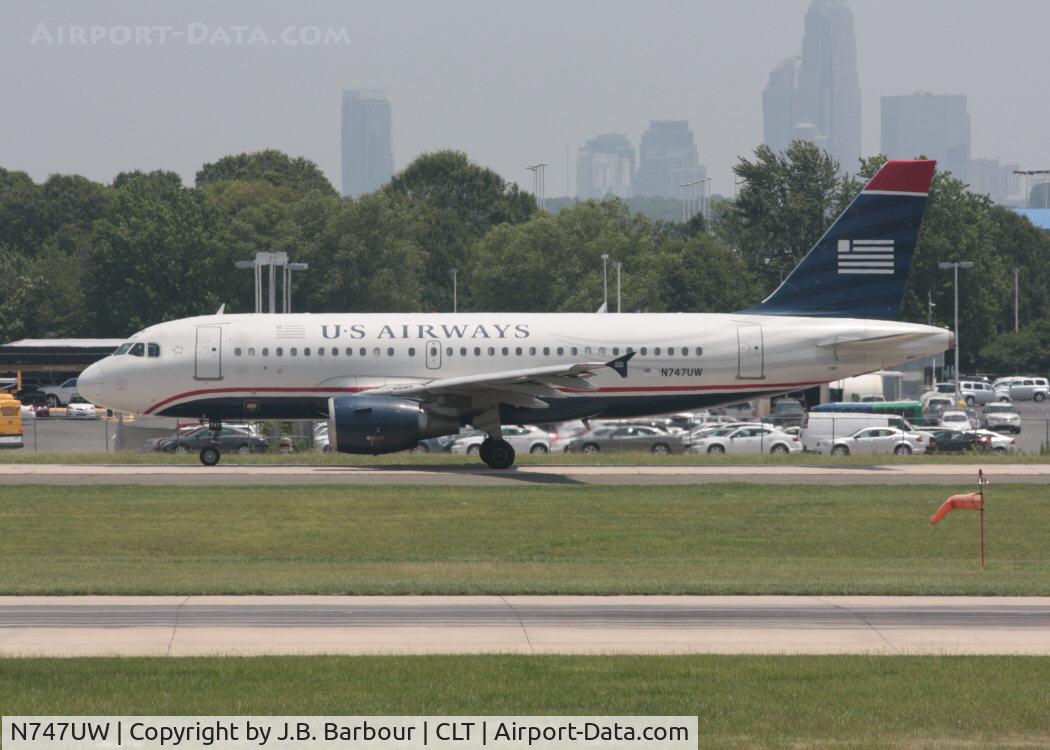N747UW, 2000 Airbus A319-112 C/N 1301, Nothing