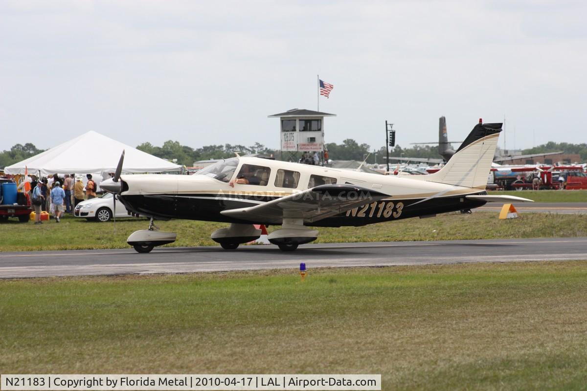 N21183, 1978 Piper PA-32-300 Cherokee Six Cherokee Six C/N 32-7840184, PA-32-300