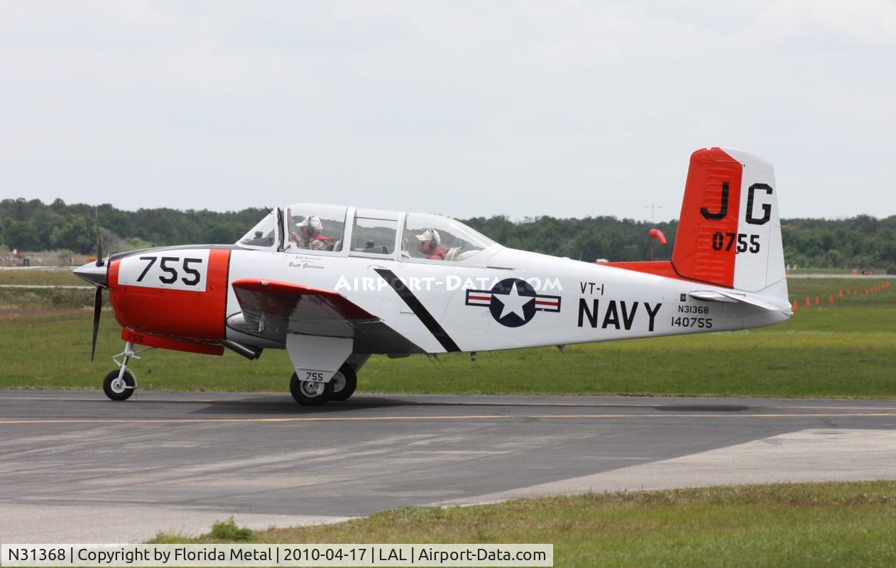 N31368, 1955 Beech T-34B Mentor C/N 140755, T-34B