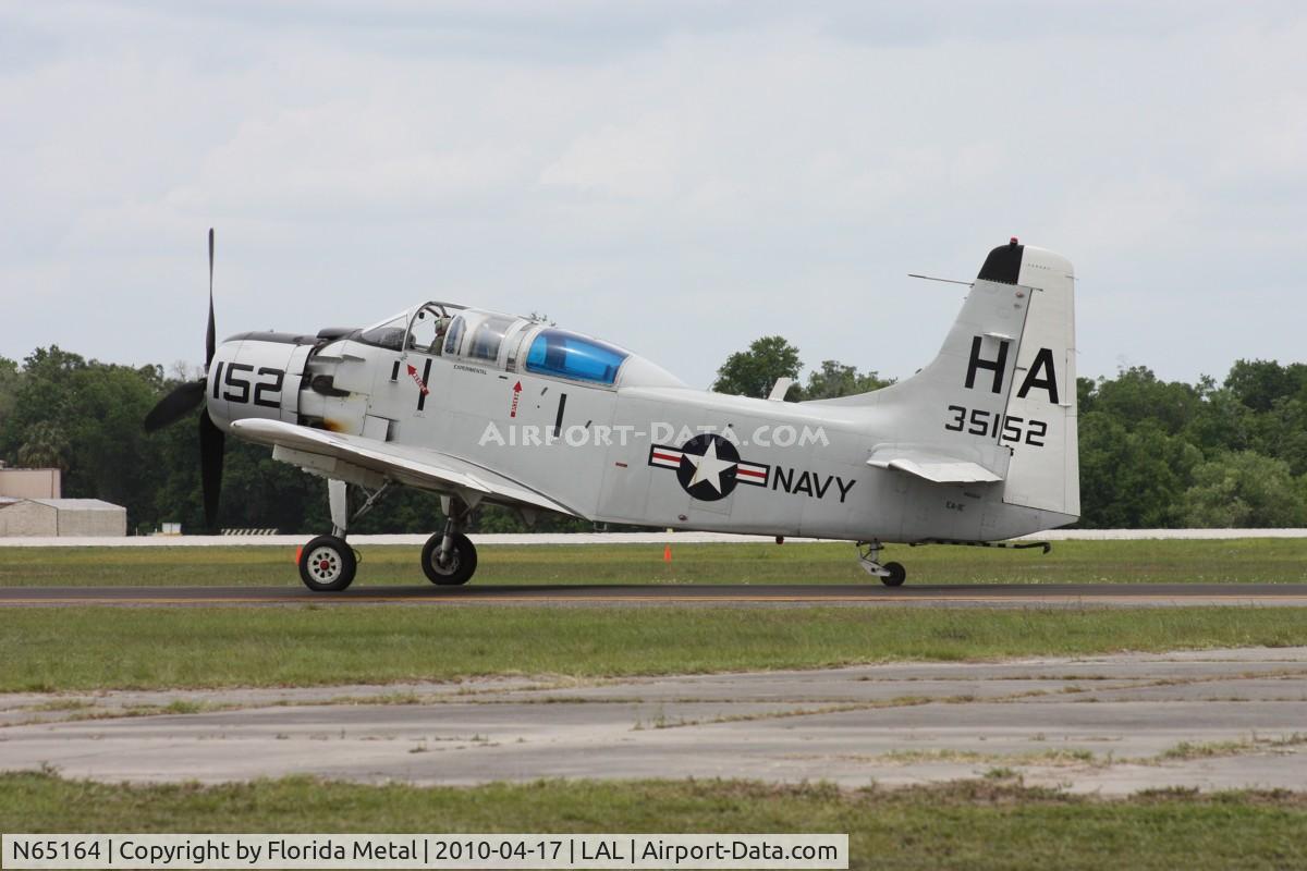 N65164, 1955 Douglas EA-1E Skyraider AD-5W C/N 55-471DH, EA-1E