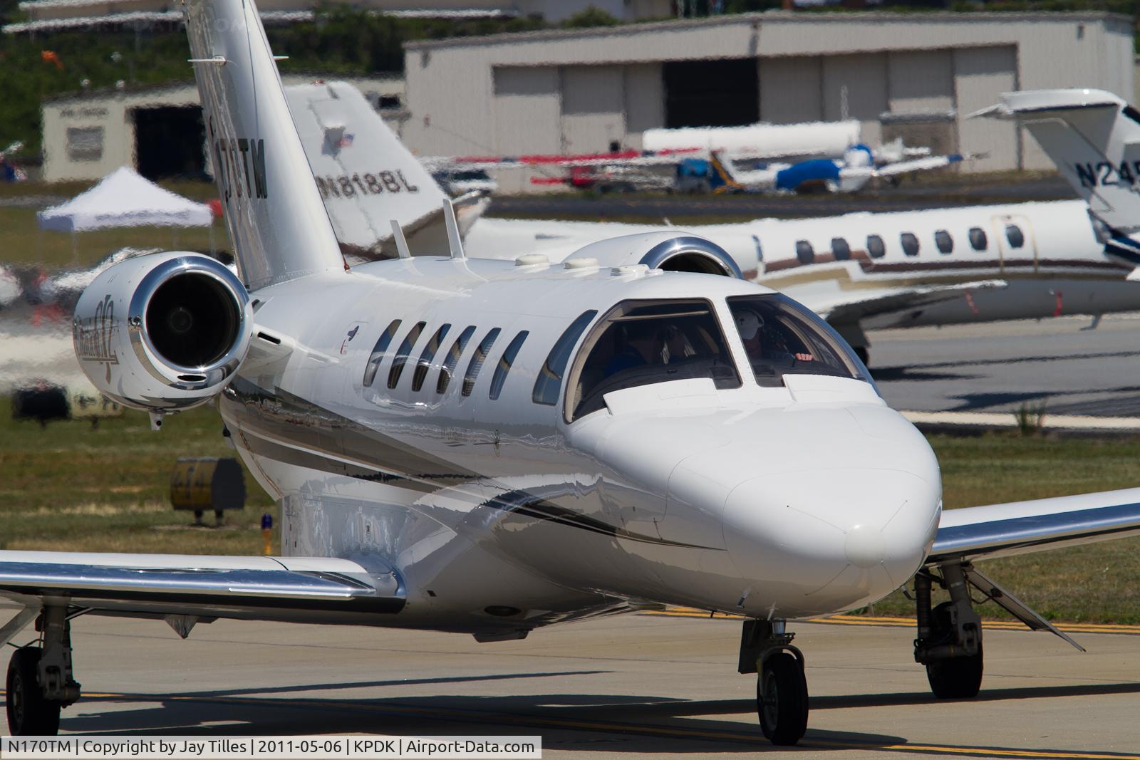 N170TM, 2002 Cessna 525A CitationJet CJ2 C/N 525A0100, Taxing out