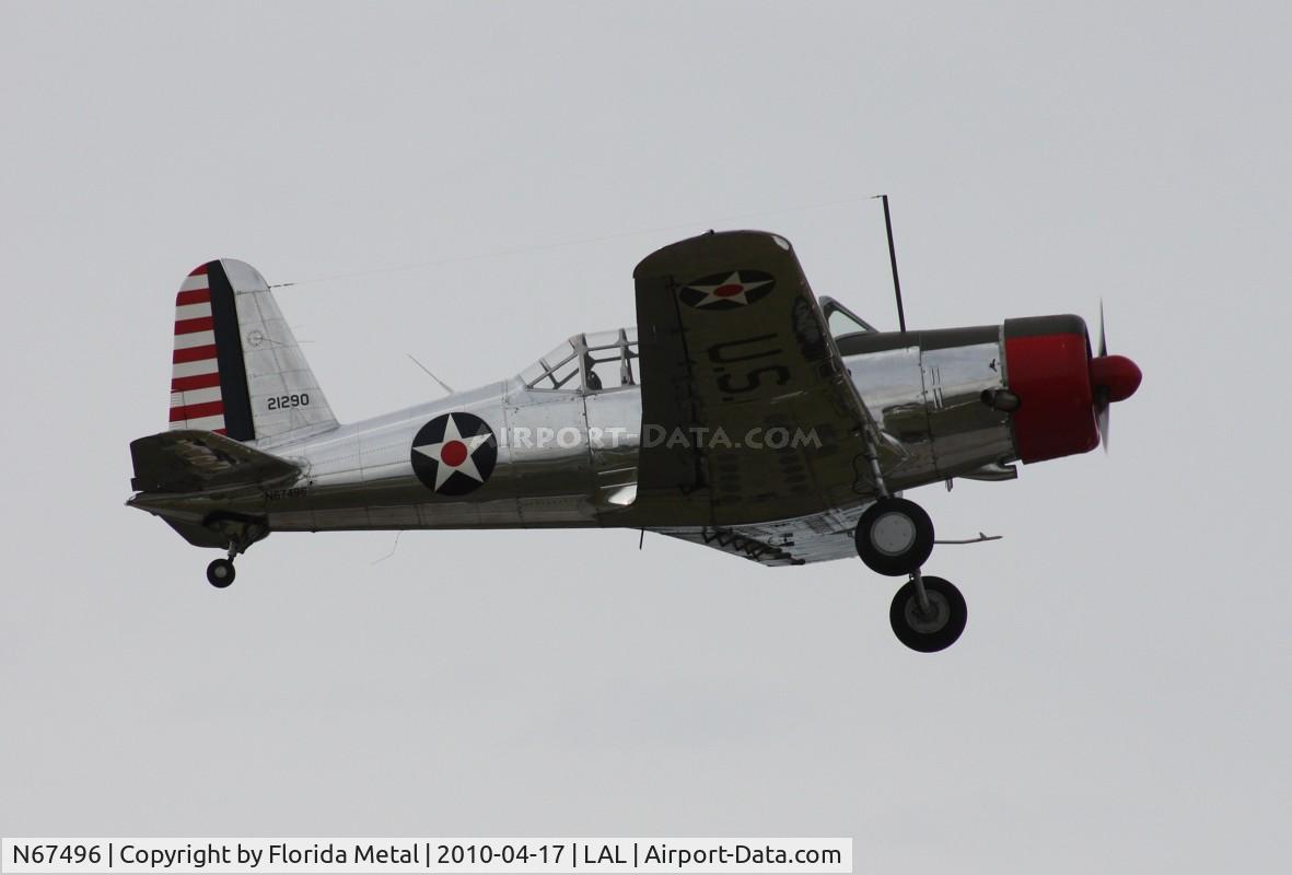 N67496, 1942 Consolidated Vultee BT-13A C/N 8042, BT-13A
