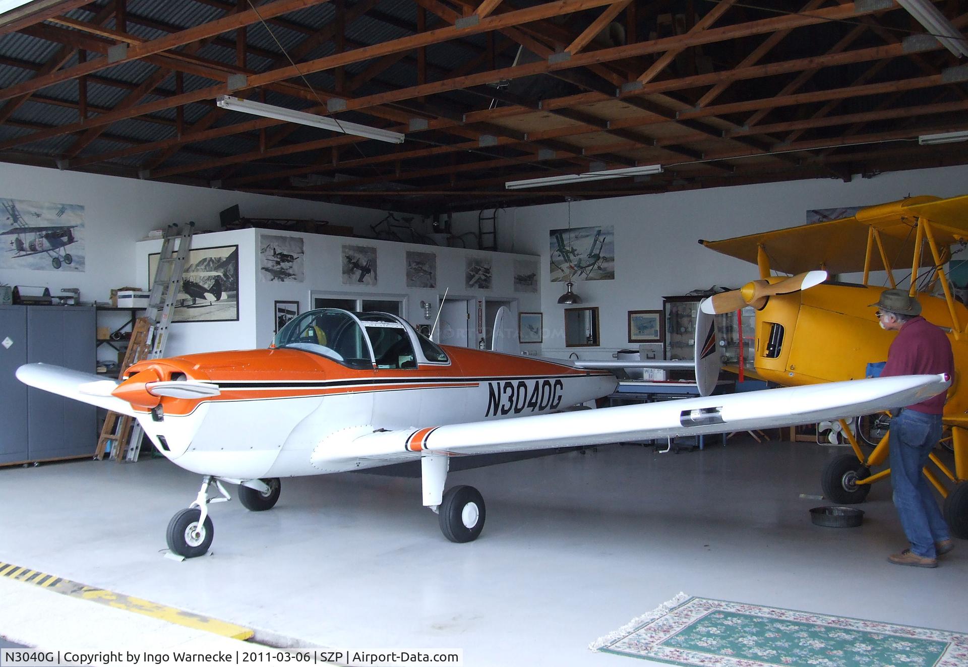 N3040G, 1961 Forney F-1A Aircoupe C/N 5740, Forney F-1A Aircoupe at Santa Paula airport during the Aviation Museum of Santa Paula open Sunday