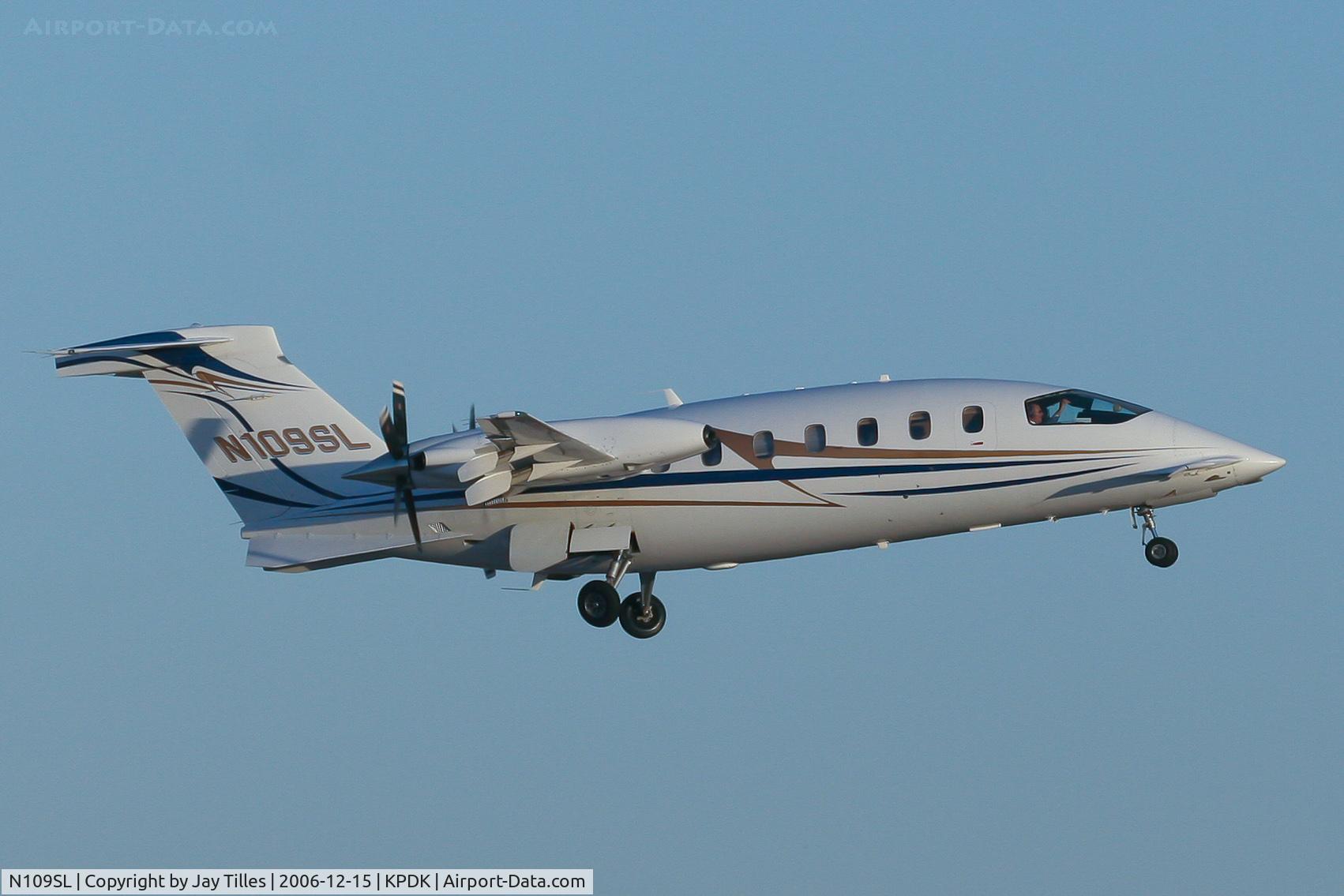 N109SL, 2004 Piaggio P-180 Avanti C/N 1092, South End of Runway 20L