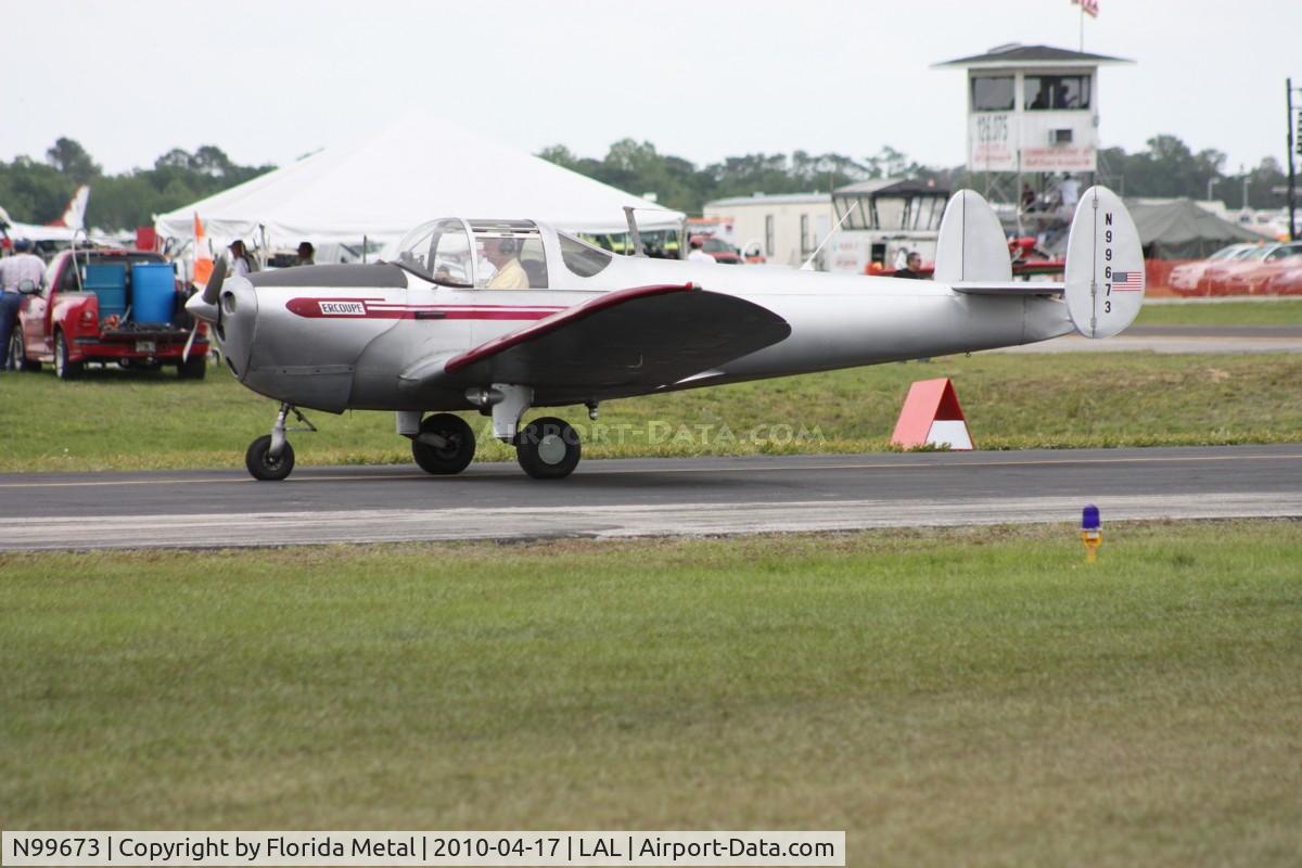 N99673, 1946 Erco 415C Ercoupe C/N 2296, Ercoupe