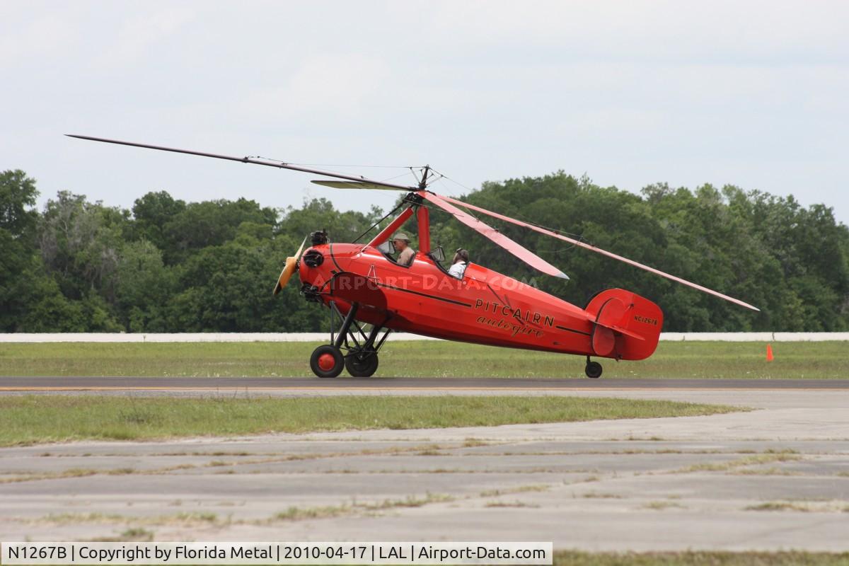 N1267B, 1932 Pitcairn PA-18 C/N G-65, Pitcairn