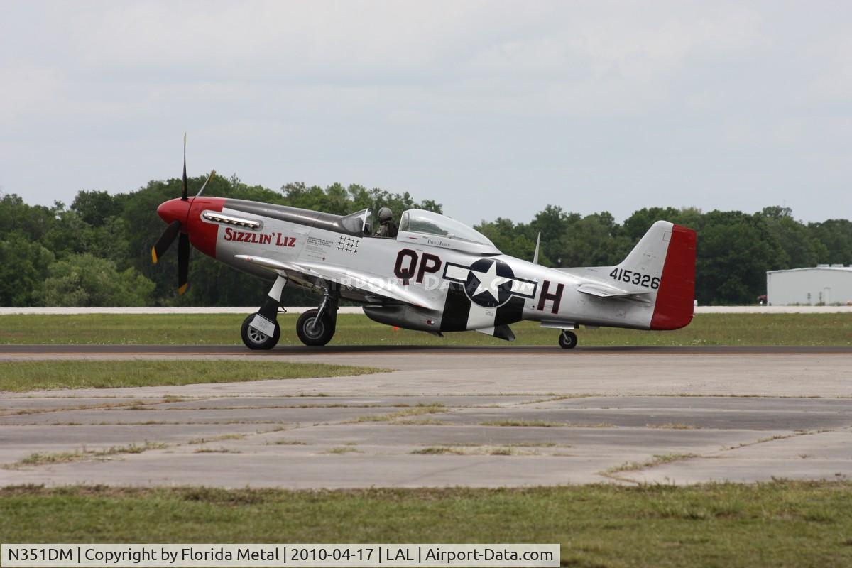 N351DM, 1944 North American P-51D Mustang C/N 122-40998 (44-74458), P-51D