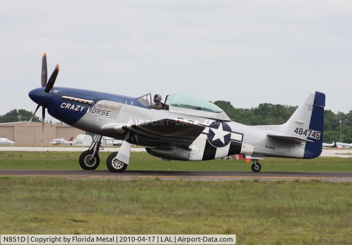 N851D, 1944 North American P-51D Mustang C/N 44-84745, Crazy Horse