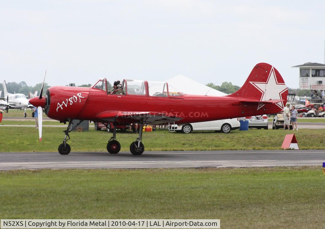 N52XS, Yakovlev (Aerostar) Yak-52W C/N 9912203, Yak 52