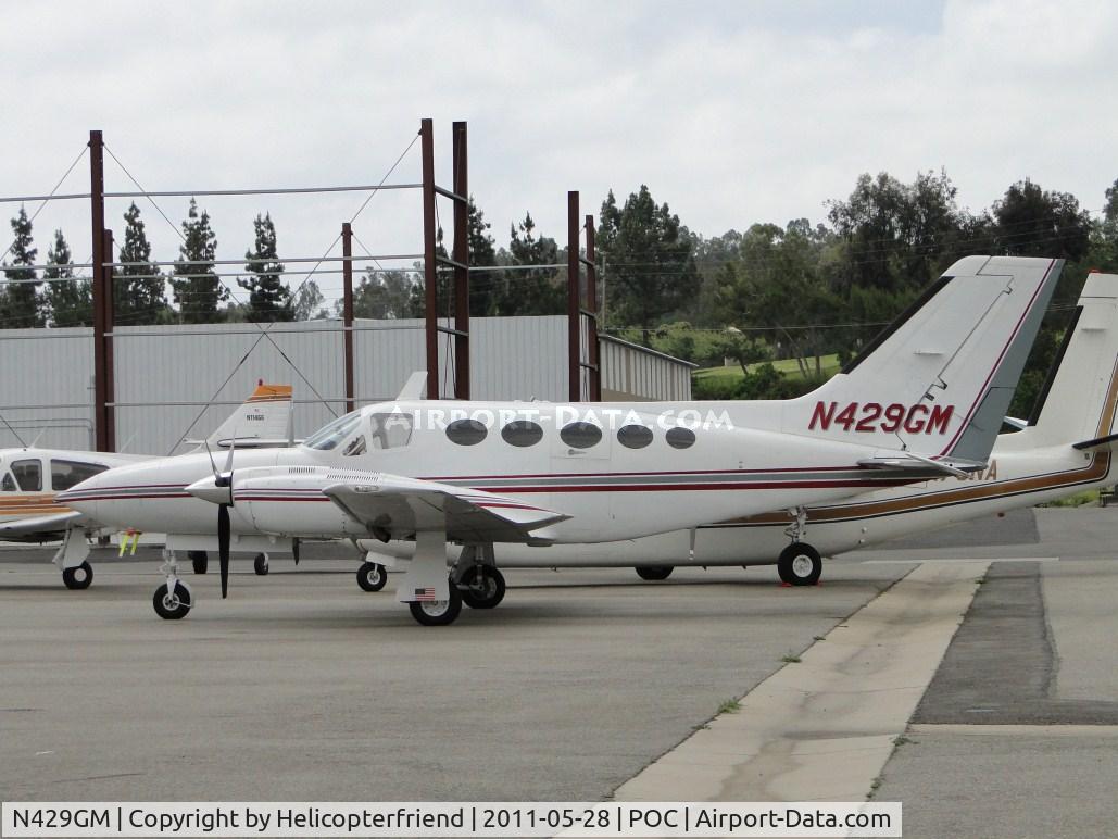 N429GM, 1982 Cessna 421C Golden Eagle C/N 421C1251, Parked at Howard Aviation parking area