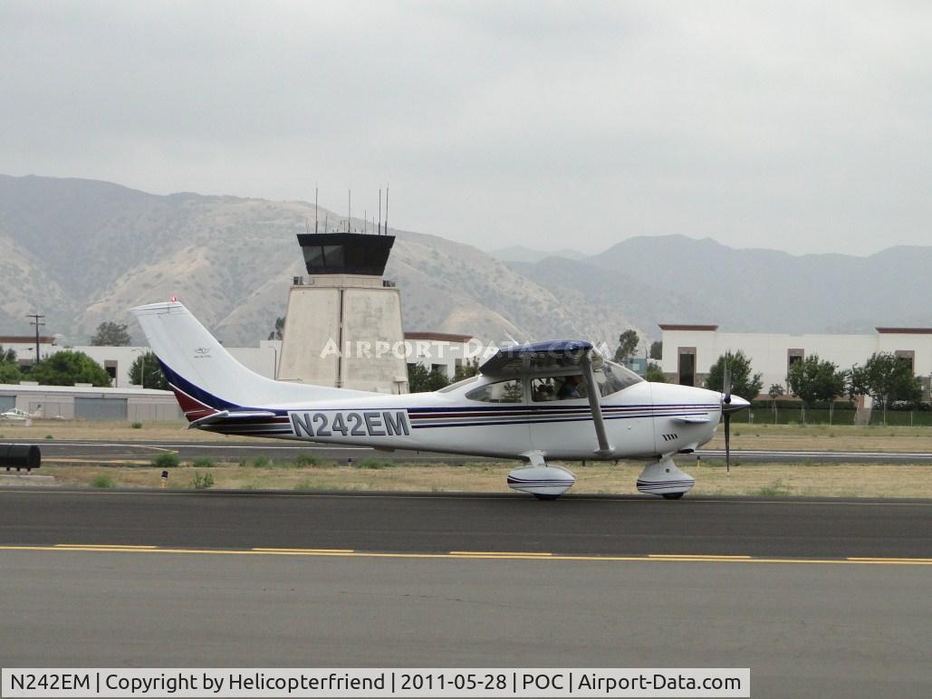 N242EM, 1974 Cessna 182P Skylane C/N 18263224, Taxxing to Howard Aviation area