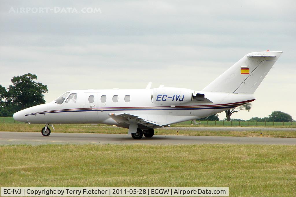 EC-IVJ, 2001 Cessna 525 CitationJet CJ1 C/N 525-0429, 2001 Cessna 525, c/n: 525-0429 at Luton