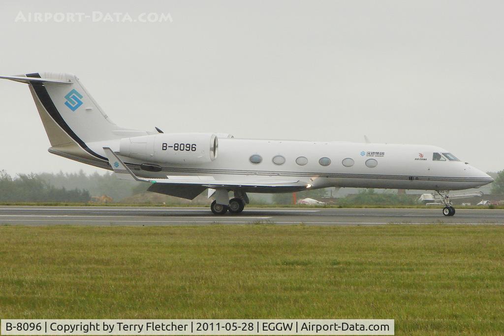 B-8096, 2009 Gulfstream Aerospace GIV-X (G450) C/N 4178, Gulfstream Aerospace GIV-X (G450), c/n: 4178 at Luton