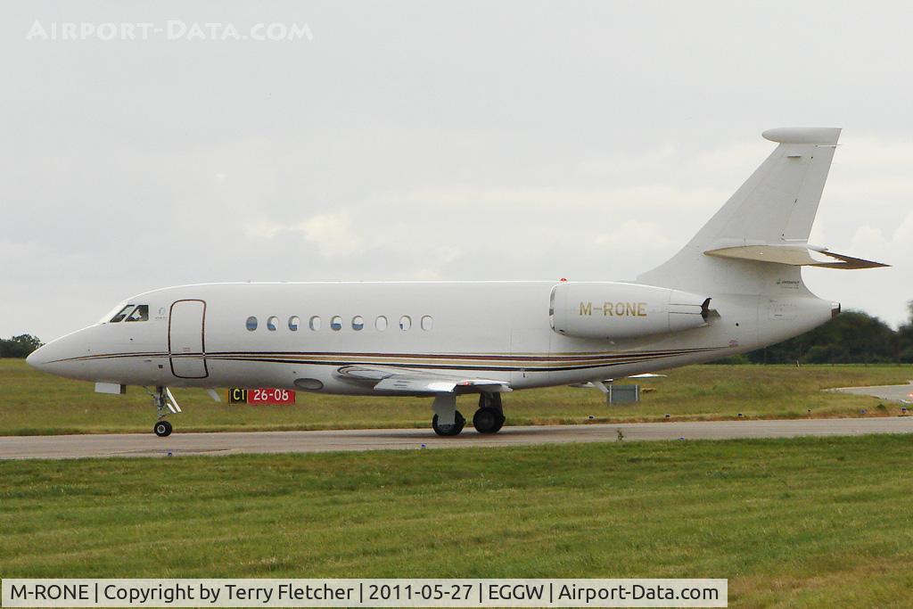 M-RONE, 2004 Dassault Falcon 2000EX C/N 028, 2004 Dassault FALCON 2000EX, c/n: 028 at Luton