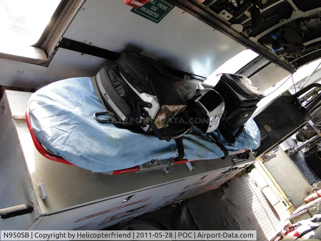 N950SB, Sikorsky SH-3H Sea King C/N 61372, One of the places patients are placed for transport