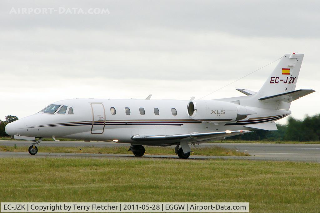EC-JZK, 2005 Cessna 560XL Citation XLS C/N 560-5554, Cessna 560XL Citation XLS, c/n: 560-5554 at Luton