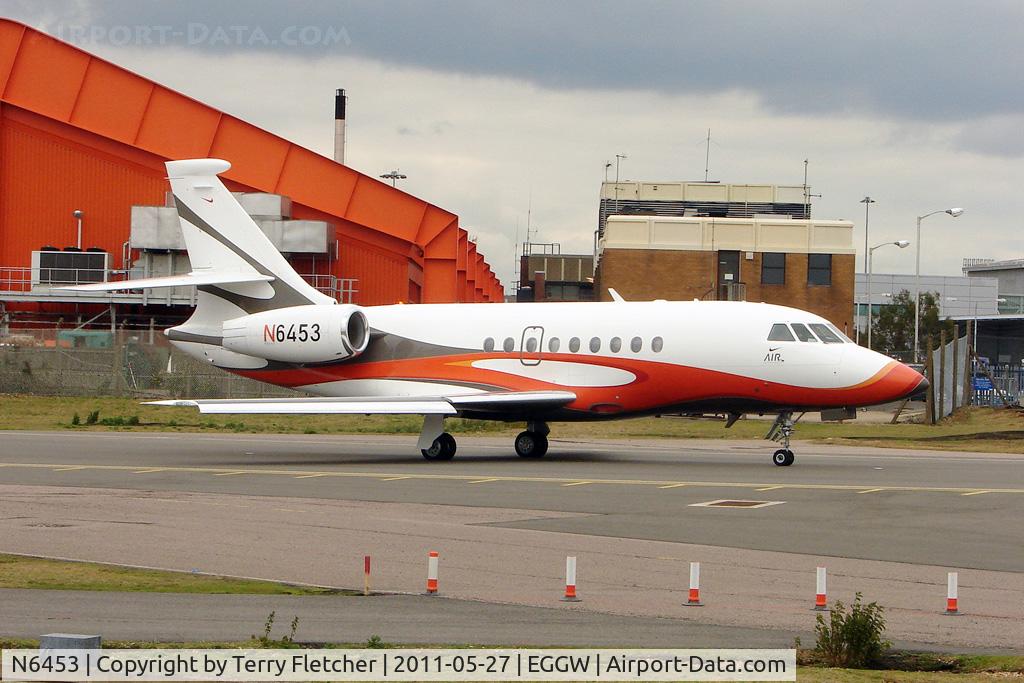 N6453, 2004 Dassault Falcon 2000EX C/N 26, Nike's 2004 Dassault FALCON 2000EX, c/n: 26 at Luton