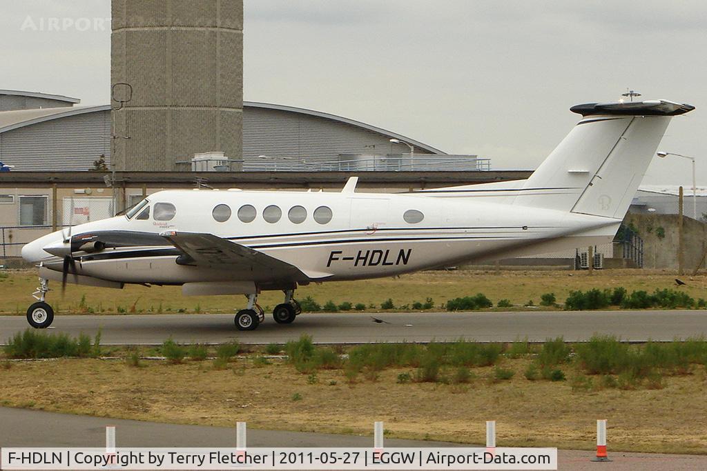 F-HDLN, 2010 Hawker Beechcraft B200GT King Air C/N BY-111, Hawker Beechcraft Corp B200GT, c/n: BY-111 at Luton
