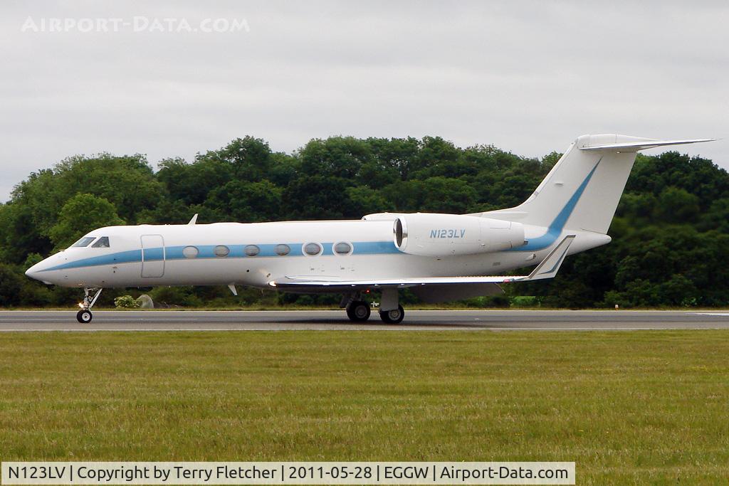 N123LV, 2009 Gulfstream Aerospace GIV-X (G450) C/N 4181, Gulfstream Aerospace GIV-X (G450), c/n: 4181 at Luton
