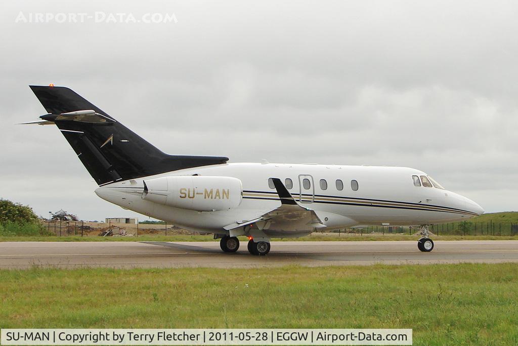SU-MAN, 2007 Raytheon Hawker 850XP C/N 258832, SU-MAN (ALKAN AIR), 2007 Raytheon Aircraft Company HAWKER 850XP, c/n: 258832 at Luton