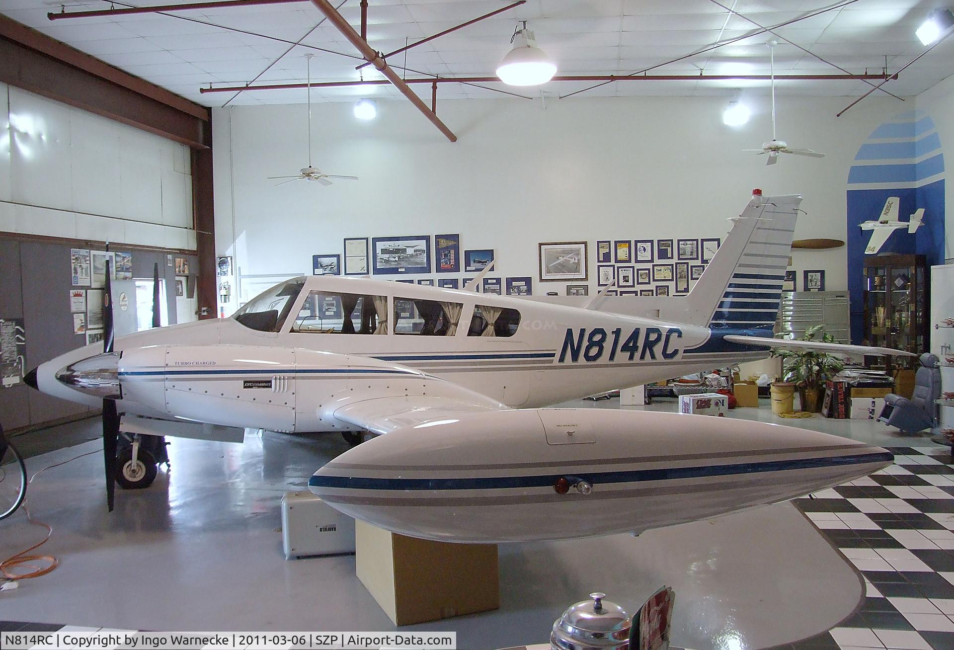N814RC, 1966 Piper PA-30 Twin Comanche Twin Comanche C/N 301202, Piper PA-30 Twin Comanche B at Santa Paula airport during the Aviation Museum of Santa Paula open Sunday