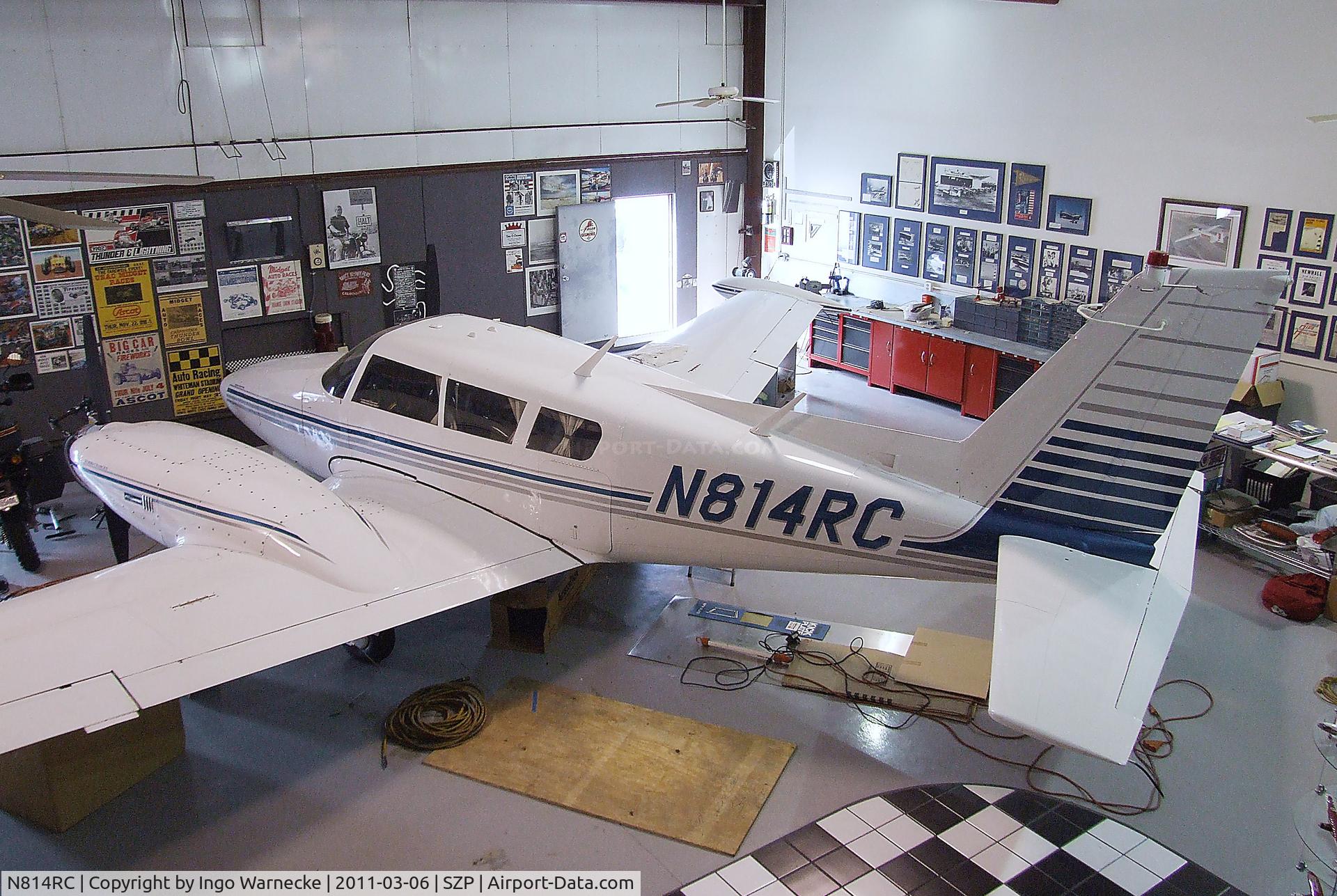 N814RC, 1966 Piper PA-30 Twin Comanche Twin Comanche C/N 301202, Piper PA-30 Twin Comanche B at Santa Paula airport during the Aviation Museum of Santa Paula open Sunday