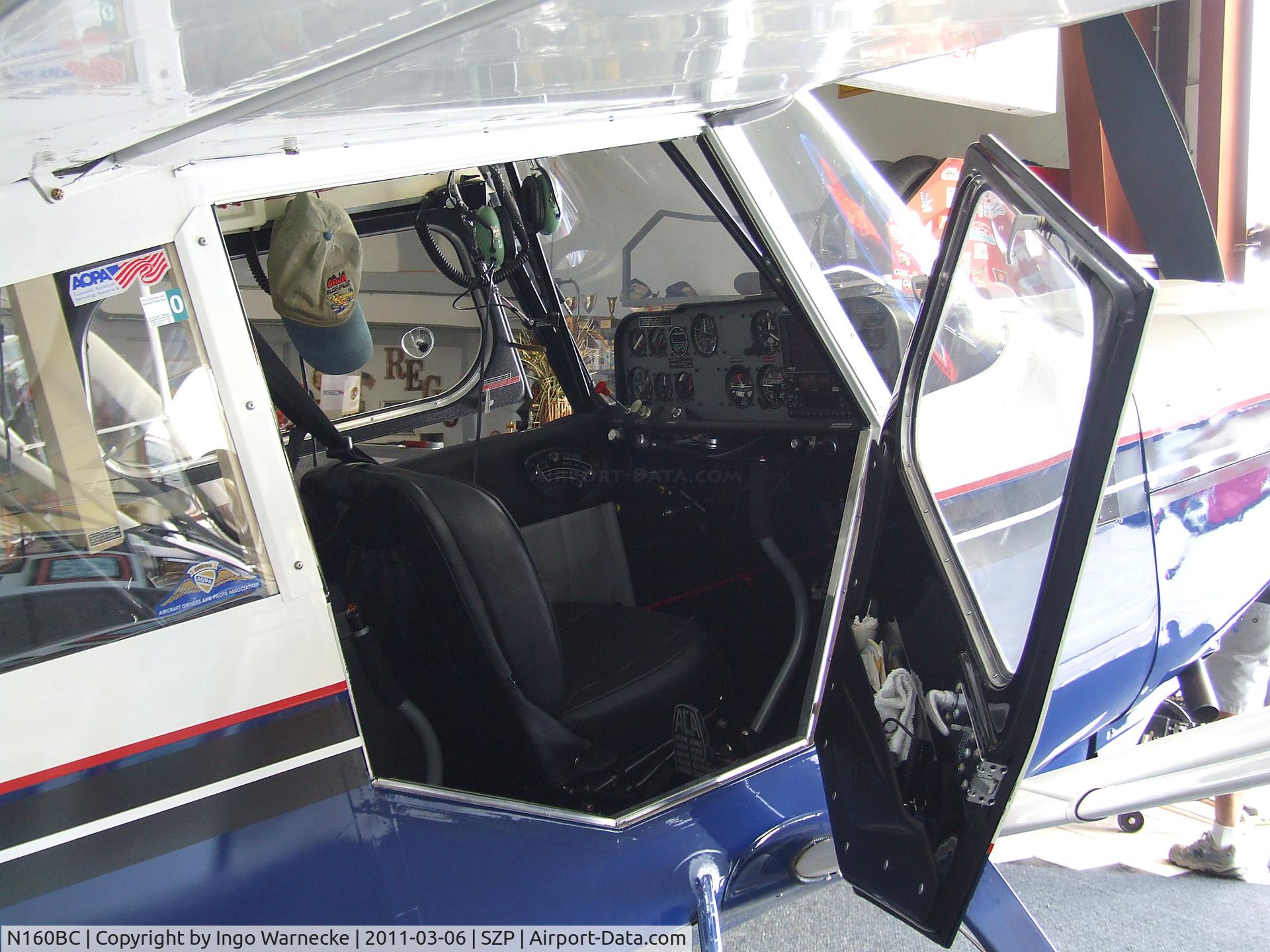 N160BC, 2004 American Champion 8GCBC Scout C/N 457-2004, American Champion 8GCBC Scout at Santa Paula airport during the Aviation Museum of Santa Paula open Sunday